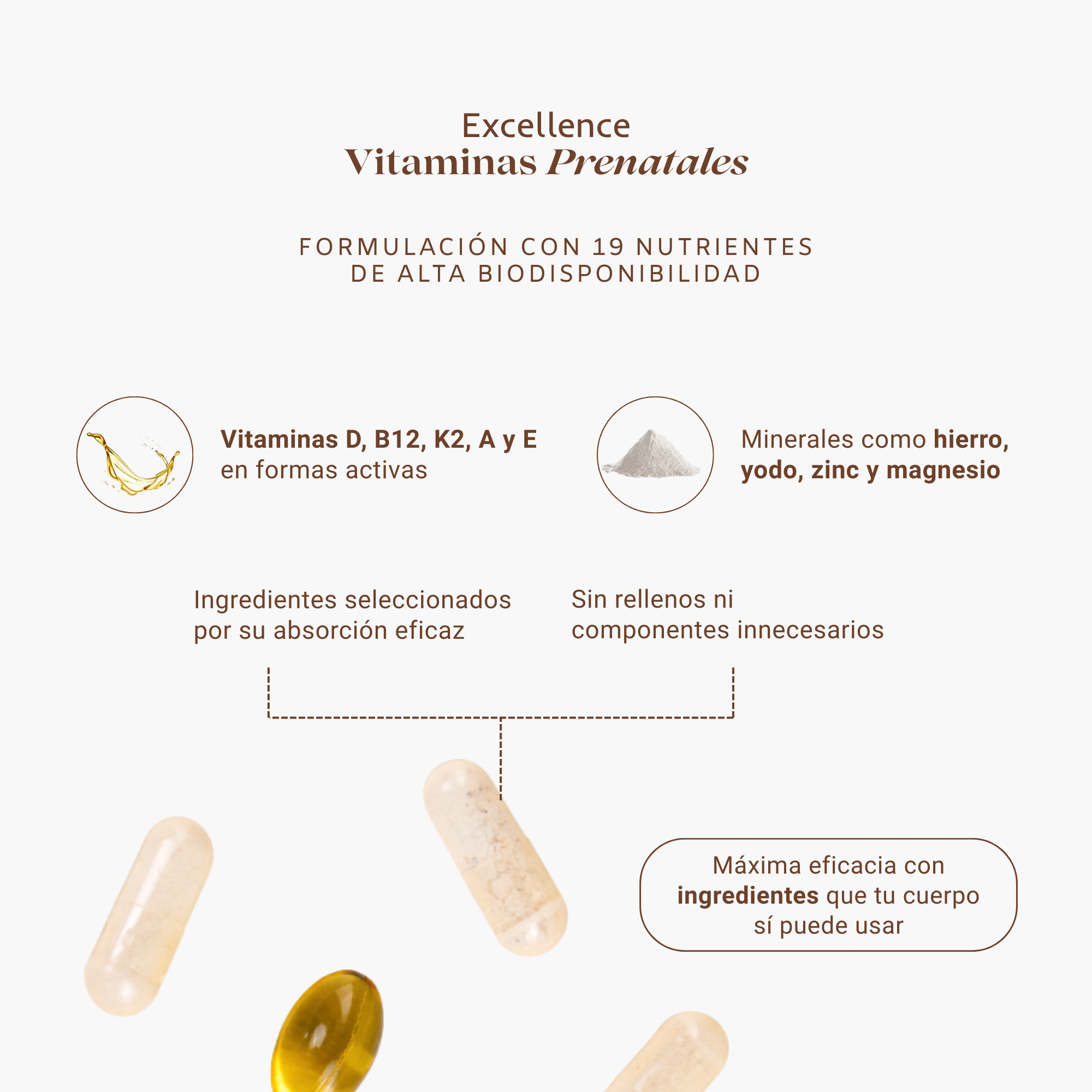 Excellence Vitaminas Prenatales