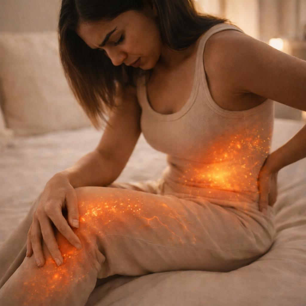 3. La inflamación mantiene el dolor “constante”