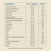 ingredientes capsulas prenatales fertilidad